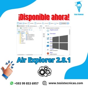 Air Explorer es un software diseñado para centralizar y simplificar la gestión de múltiples servicios de almacenamiento en la nube. Ideal para usuarios y profesionales que trabajan con varias plataformas, te permite transferir, sincronizar y organizar archivos de manera rápida y eficiente