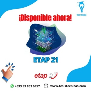 ETAP 21 es un avanzado software de diseño, simulación y automatización de sistemas eléctricos, esencial para ingenieros y operadores. Ofrece modelado detallado de redes eléctricas, análisis de estabilidad y cortocircuitos, optimización de operaciones y estudios económicos. Incluye herramientas para la protección y coordinación de relés, una interfaz intuitiva y compatibilidad con varios sistemas. ETAP 21 se actualiza constantemente y proporciona recursos educativos, siendo vital en sectores de generación, transmisión y distribución de energía
